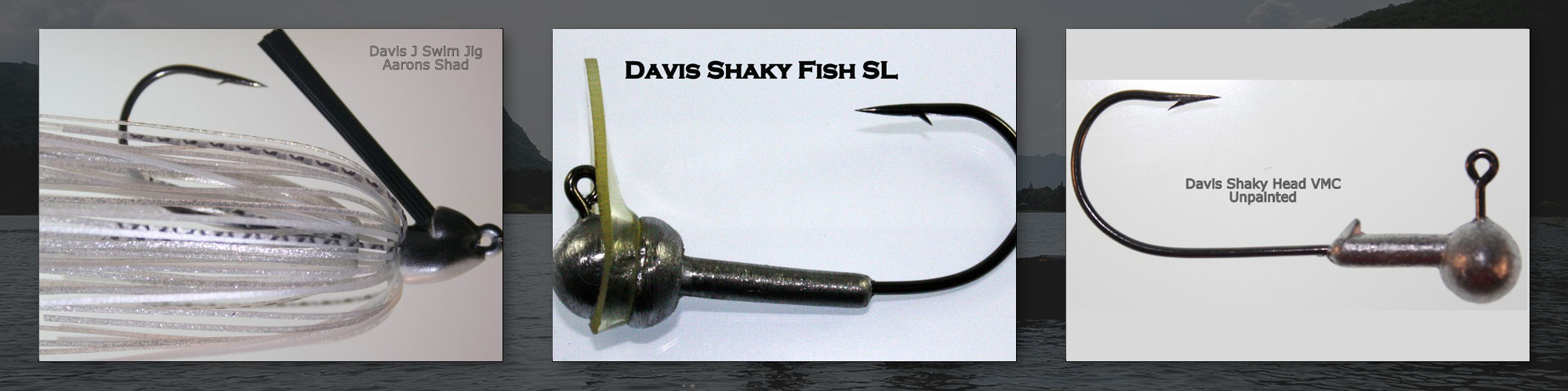 Davis Hooks, Davis Jigs, Davis Shaky Worm Head